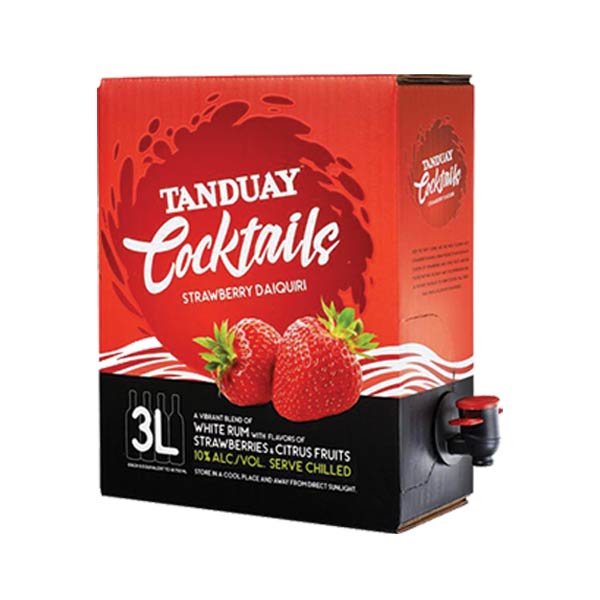 Tanduay Cocktail Strawberry 3L/3