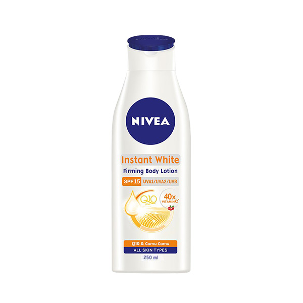 Nivea Body Instant White Firming Lotion Spf15 12/250ml Nivea Body Instant White Firming Lotion Spf15 12/250ml