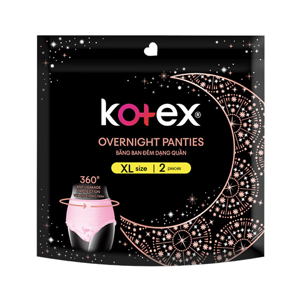 Fem Pants Kotex Overnight XL 2x16