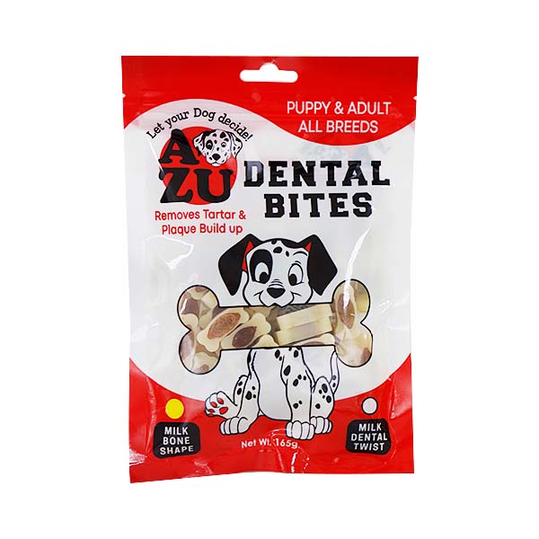 Azu Dental Bites Bone Shape 165g