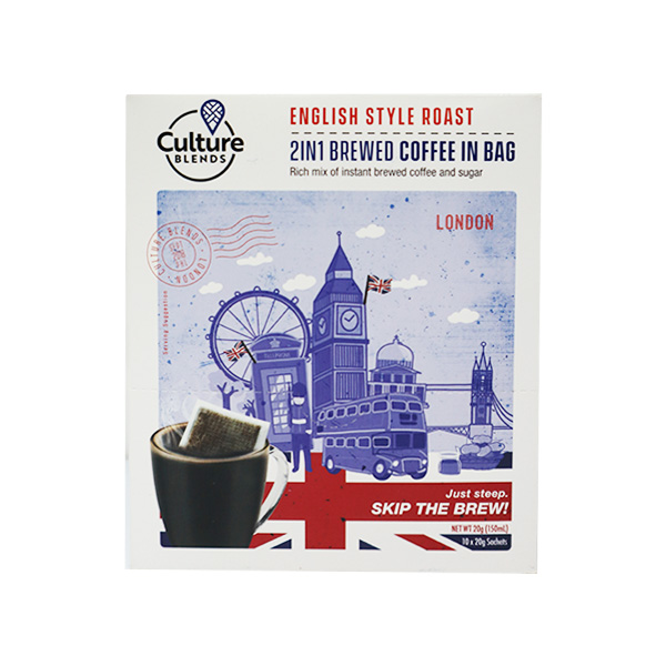 Culture Blends English Style Roast 2in1 Brewed Coffee 150ml
