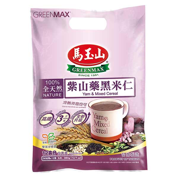 Greenmax Yam And Mixed Cereal 30g