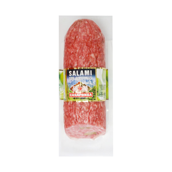 Casaponsa Mini Salami with Olives 250g