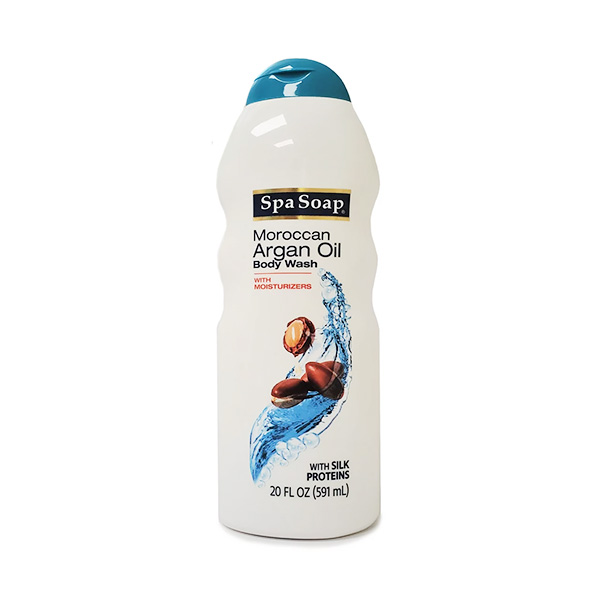 Spa Soap Bodywash Moisturizing Moroccan Argan Oil 20oz