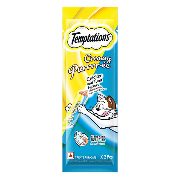 Temptations Creamy Chicken and Tuna 24g