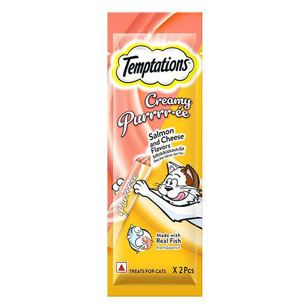 Temptations Creamy Salmon and Cheese 24g