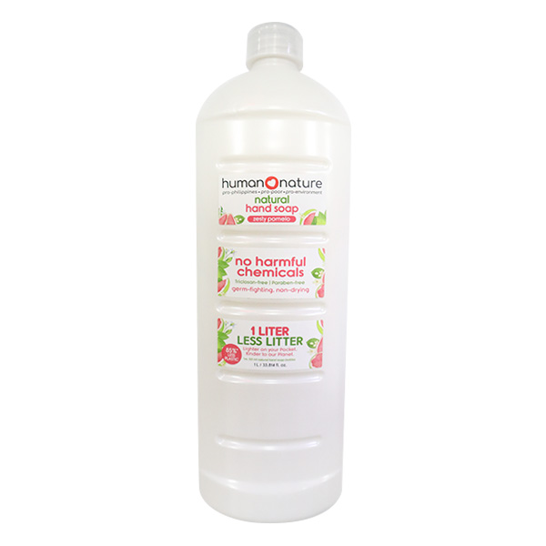 Human Nature Natural Hand Soap Zesty Pomelo 1L