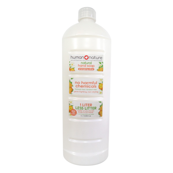 Human Nature Natural Hand Soap Citrus Burst 1L
