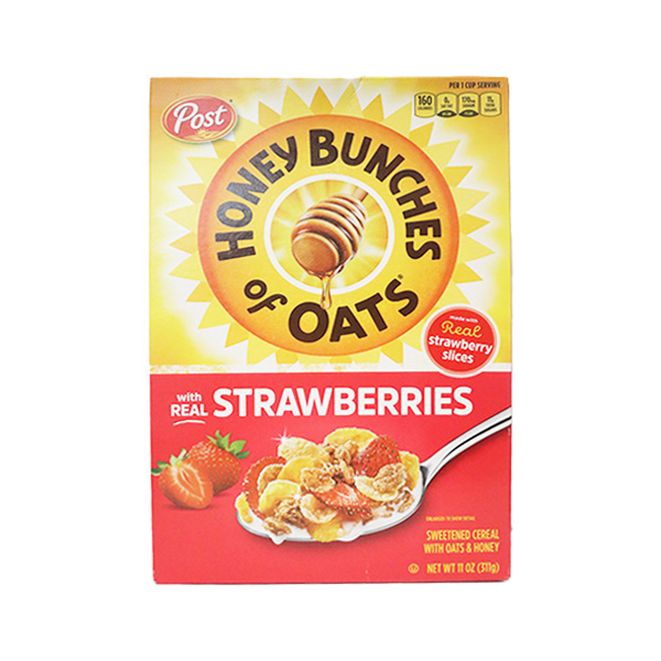 Post Cereal Honey Bunches of Oats Strawberry 11oz