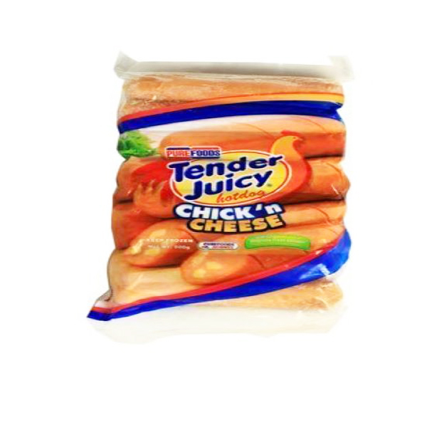 Purefoods Tender Juicy Chicken N Cheese 500G