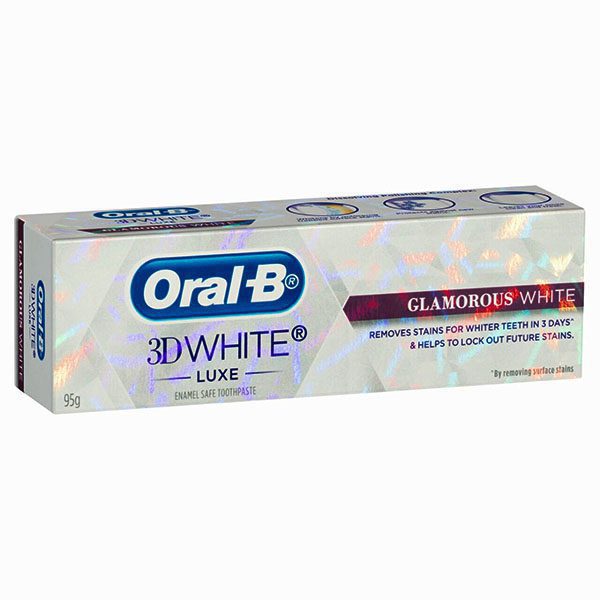 Oral-B 3D White Luxe Glamorous 95g