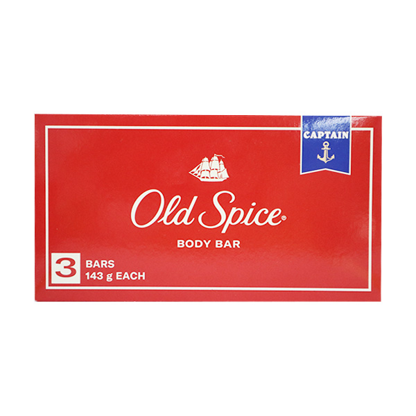 Old Spice Captain Deodorant Bar 143g