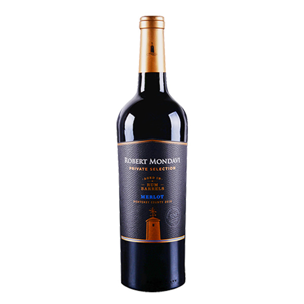 Mondavi Private Selection Rum Barrel Aged Merlot 750ml/ 12