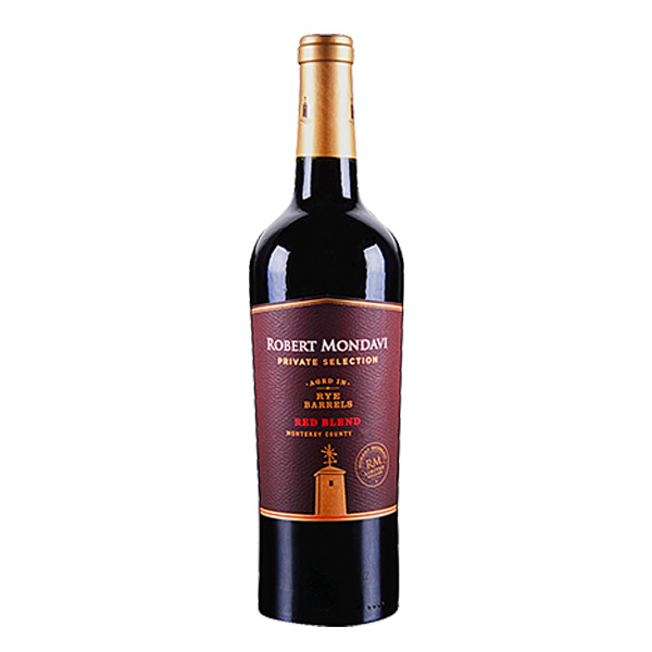 Mondavi Private Selection Rye Barrel Aged Red Blend 750ml/ 12