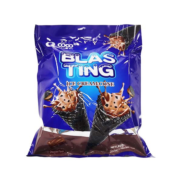 Coco Blasting Ice Cream Cone Chocolate 300g