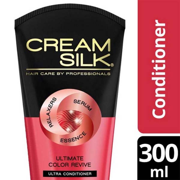 Cream Silk Triple Keratin Rescue Conditioner Ultimate Bleach Enhance 300ml