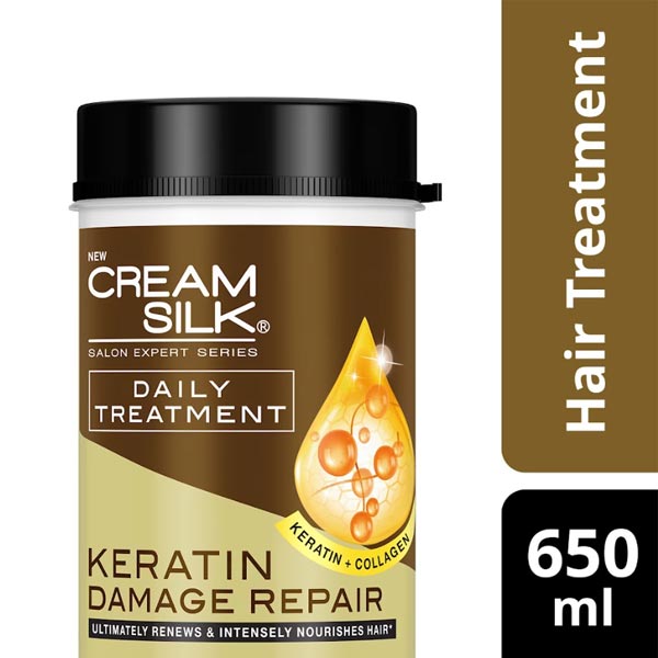 Cream Silk Treatment Keratin Damage Repair 650ml