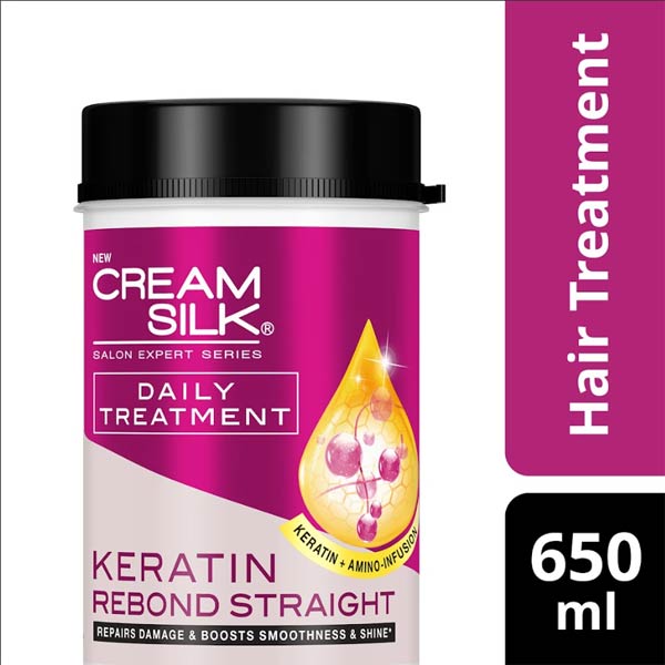 Cream Silk Treatment Keratin Rebond Straight 650ml Cream Silk Treatment Keratin Rebond Straight 650ml
