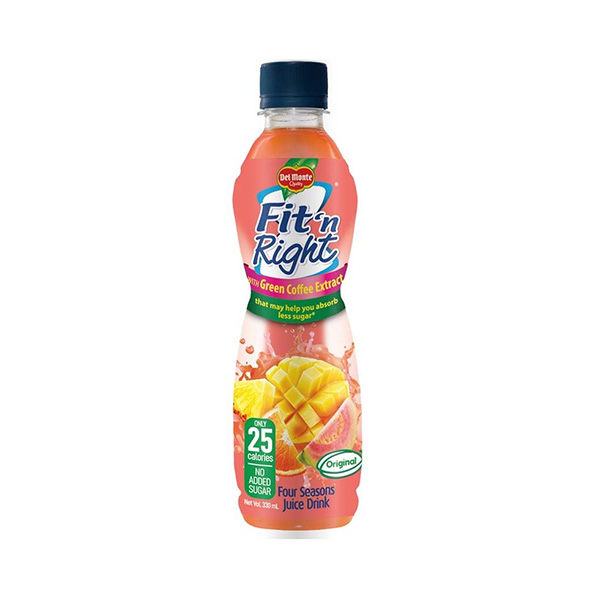 Del Monte Fit n Right Original Four Season 330ml
