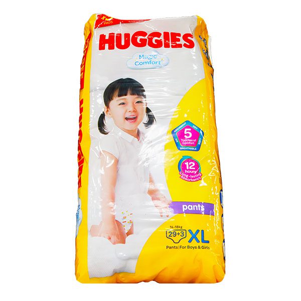 Huggies Magic Comfort Pants XL Jumbo 32's