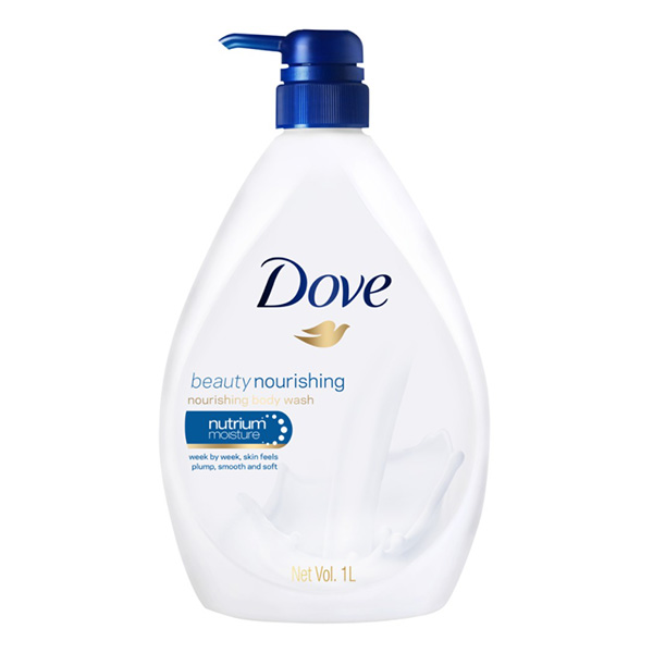 Dove Beauty Nourishing Body Wash 1L