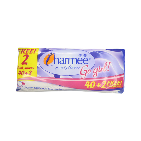 Charmee Go Girl Pantyliner 40s x 36