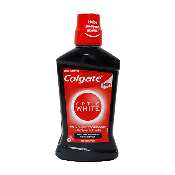 Optic White Charcoal Mouth Wash 500ml Optic White Charcoal Mouth Wash 500ml