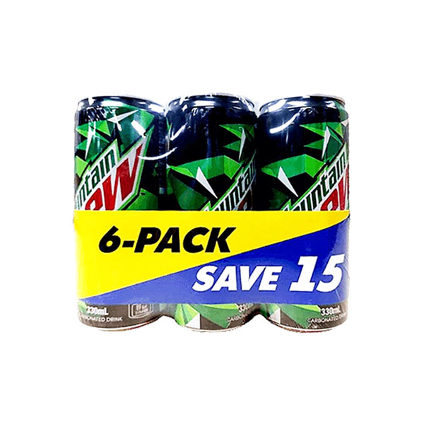 Pepsi Regular Cans 330ml 6-Pack