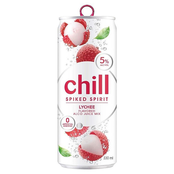Chill Spiked Spirit Lychee 330ml