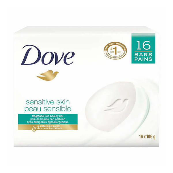 Dove Bar Soap Sensitive Skin 106g