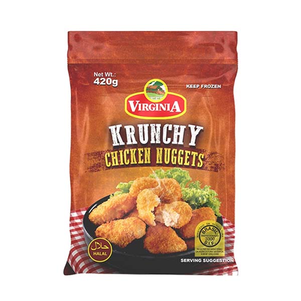 Virginia Krunchy Chicken Nuggets 420g