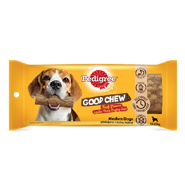 Pedigree Good Chew Beef Medium 83g