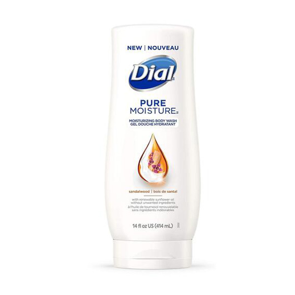 Dial Moist Bodywash Sandalwood 14oz