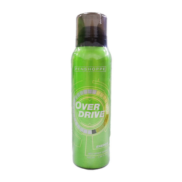 Penshoppe Overdrive Body Spray Men Green 100ml