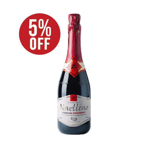 Novellino Sparkling Strawberry 750ml