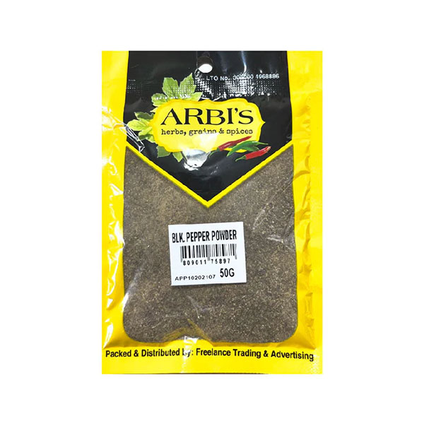 Arbi's Black Pepper Powder 30g