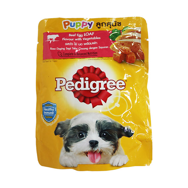Pedigree Pouch Puppy Beef Loaf 80g