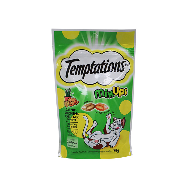 Temptation Mixups Catnip Chicken & Cheddar 75g