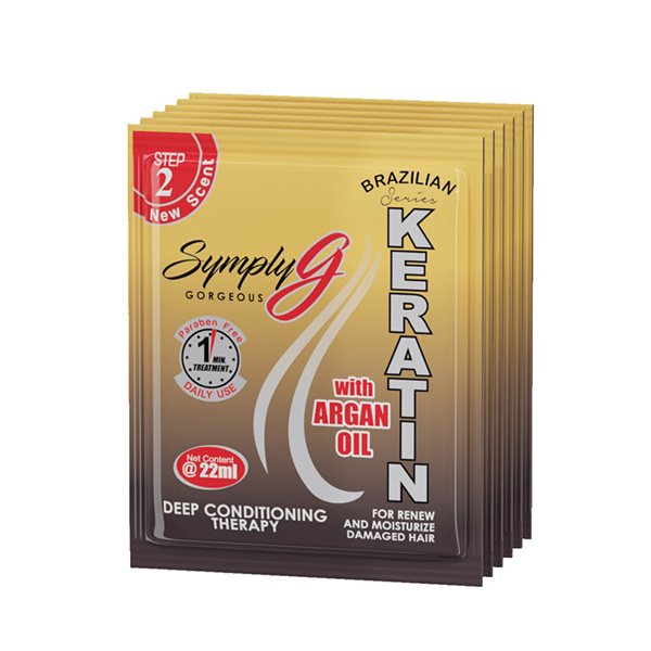 SIMPLY G Keratin Conditioning Therapy with Argan Oil 22ml