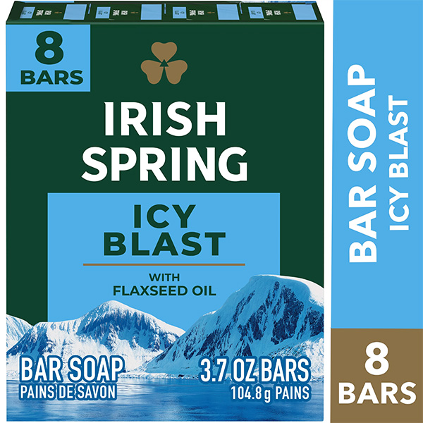 Irish Spring Icy Blast Value 8 Pack