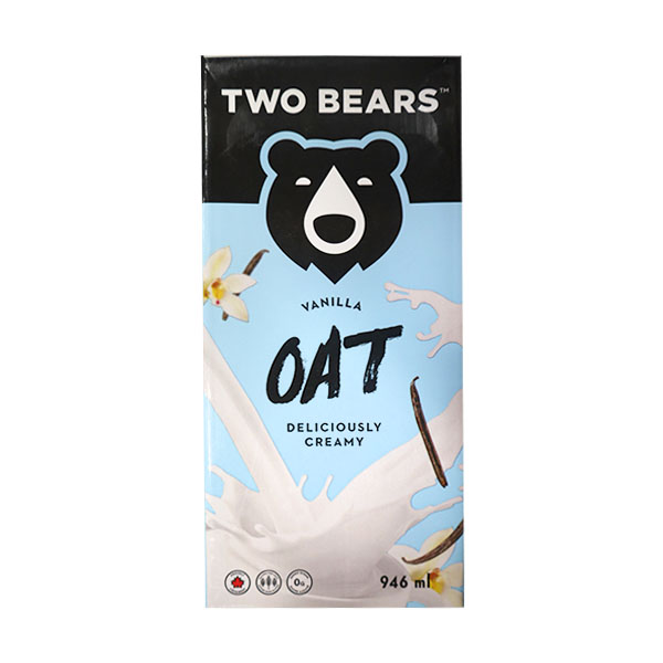 Two Bears Coffee Vanilla Oatmilk 946ml