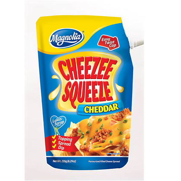 Magnolia Cheezee Squeeze Plain 235g