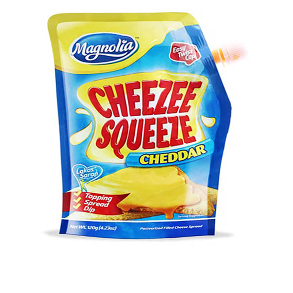 Magnolia Cheezee Squeeze Plain 120g
