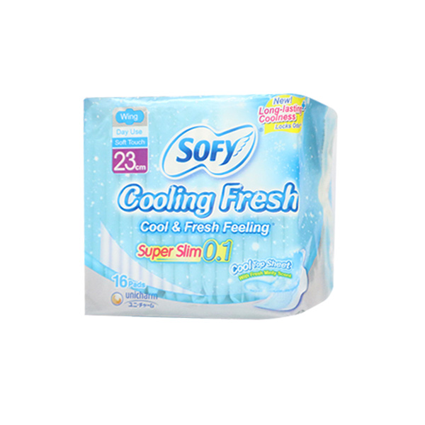 Sofy Cooling Fresh Slim Wing 23-16