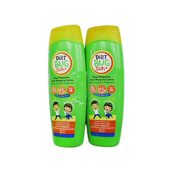 Dirt Bug Sun Total Protection Anti-Mosquito Lotion 200ml