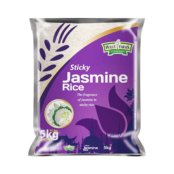 Willy Farms Sticky Jasmine Rice 5kg