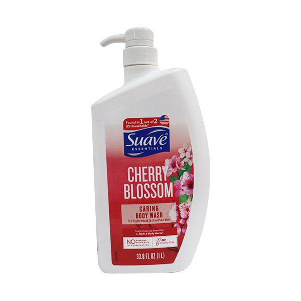 Suave Wild Cherry Blossom Bodywash 1L