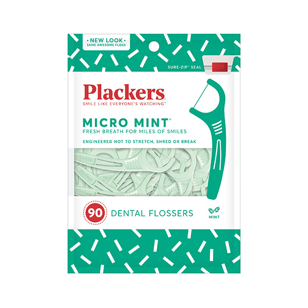 Plackers Hi‑Performance Dental Flossers 60 CT