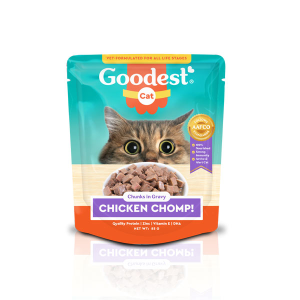 Goodest Cat Chicken Chomp 85g x 48
