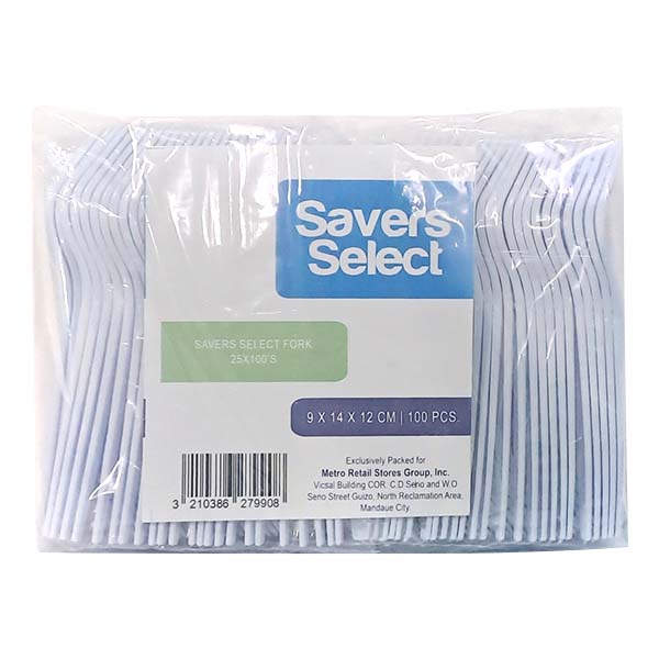 SAVERS SELECT FORK 25X100S
